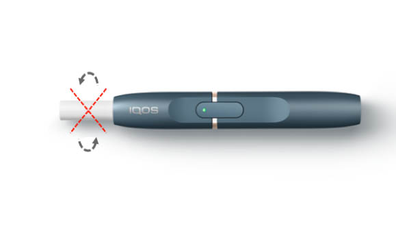 Man Holding IQOS 3 White