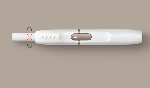 Man Holding IQOS 3 White