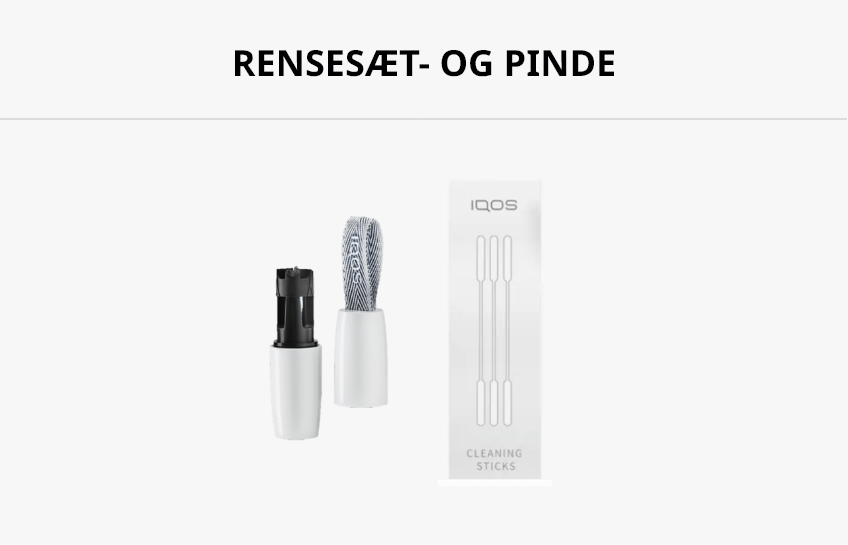 iqos 3 duo rensesæt og rensepinde